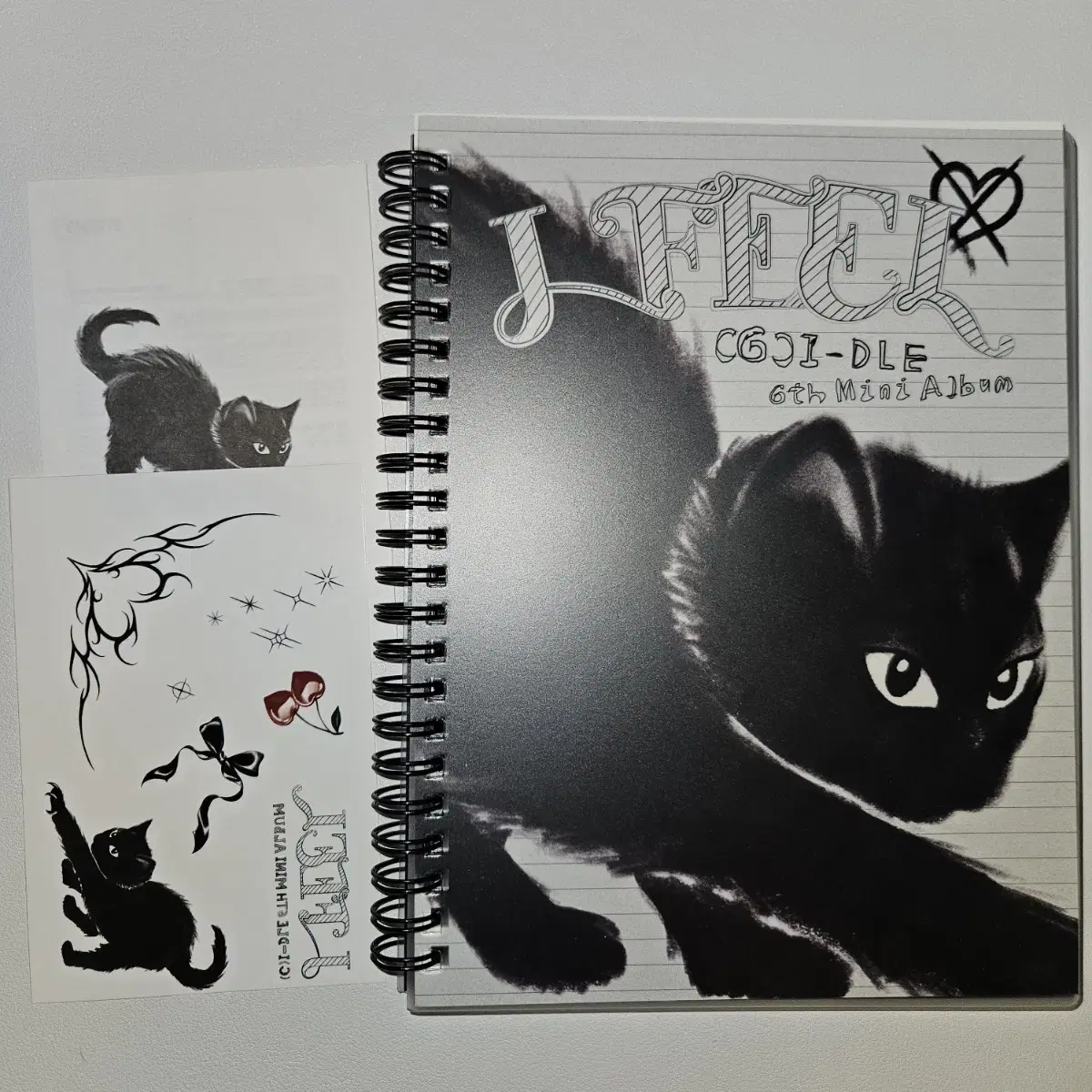 여자아이들 i feel cat 퀸카 개봉앨범
