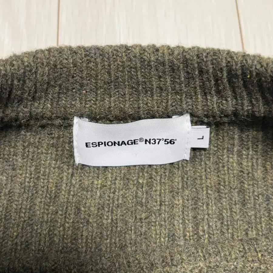 에스피오나지 Commando Knit Sweater Olive L