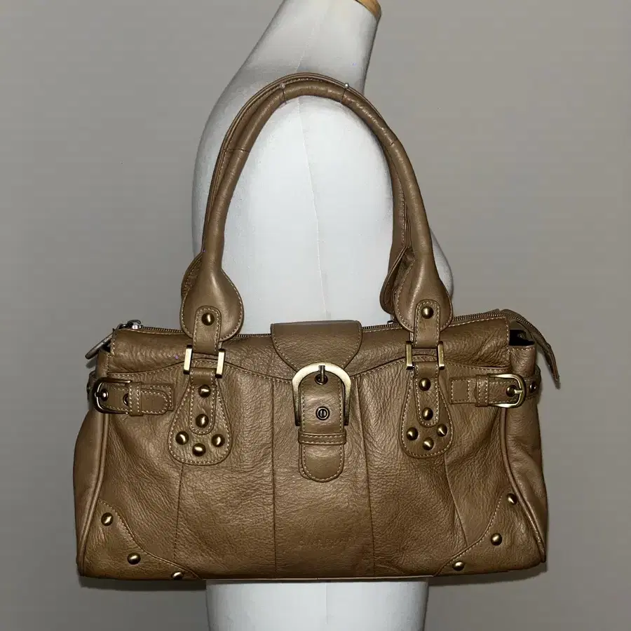 Omisharif Beige Shoulder Bag