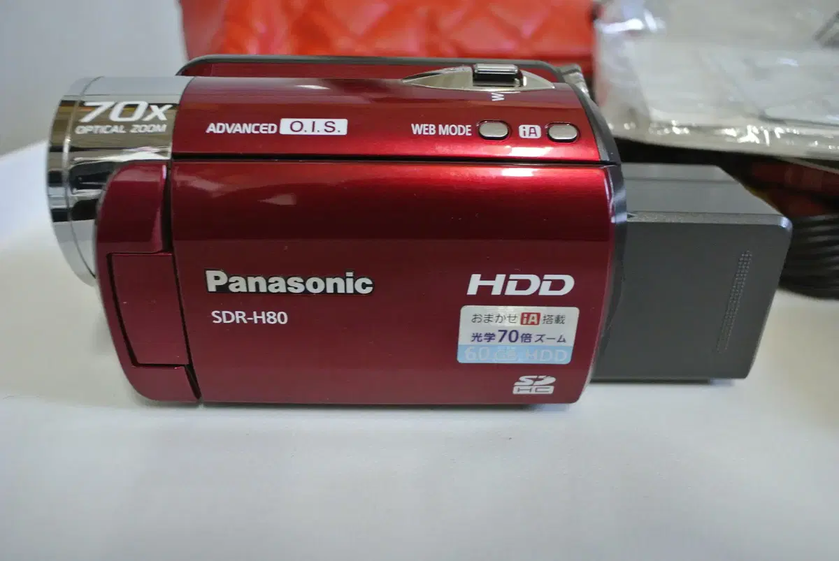 PANASONIC SDR H80 빈티지캠코더