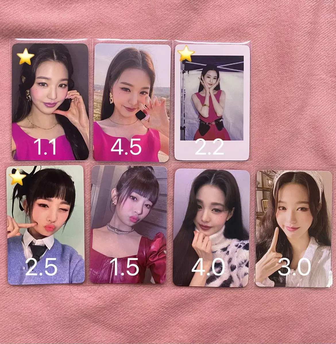 아이브 포카 안유진가을레이장원영리즈이서 일레븐 럽다 아이엠 럭드 사웨
