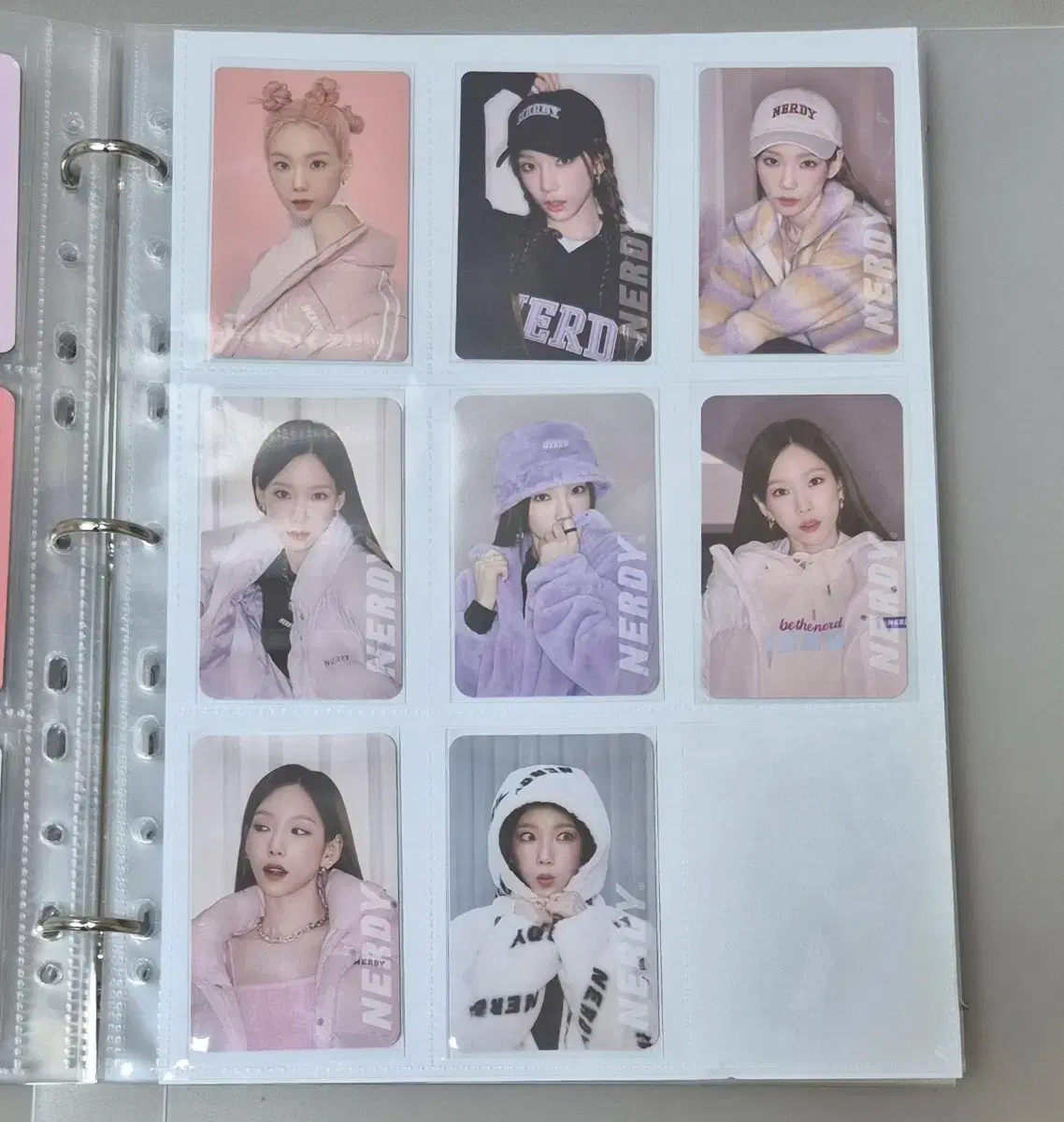 Girls Generation taeyeon Nauldy photocard pre-order benefit Photo kard unreleased photocard Goods