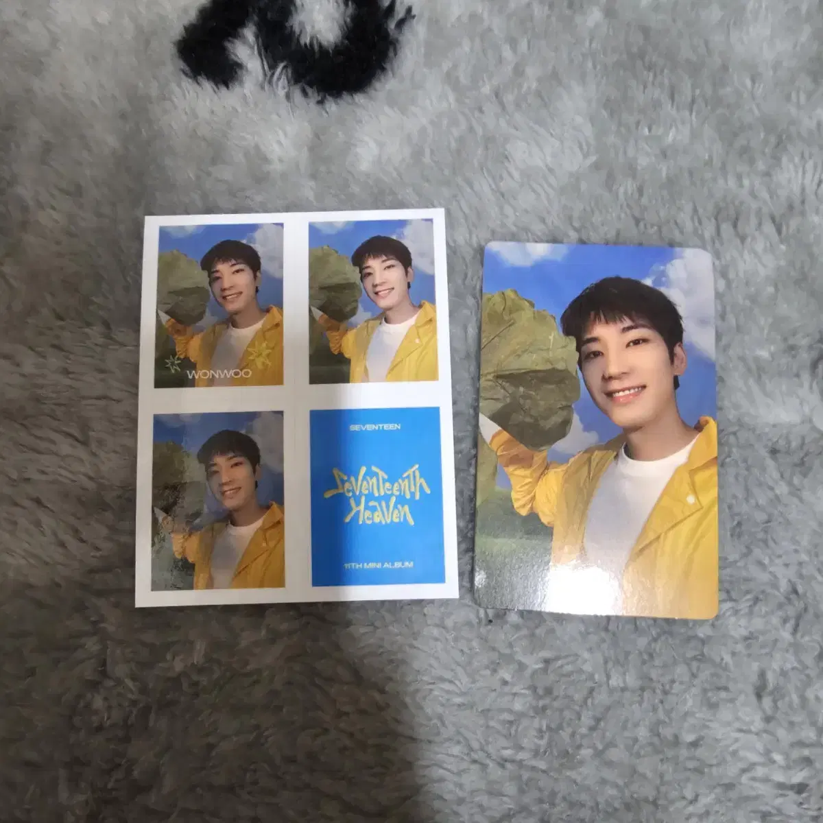 세븐틴 원우 헤븐 위버스특전
