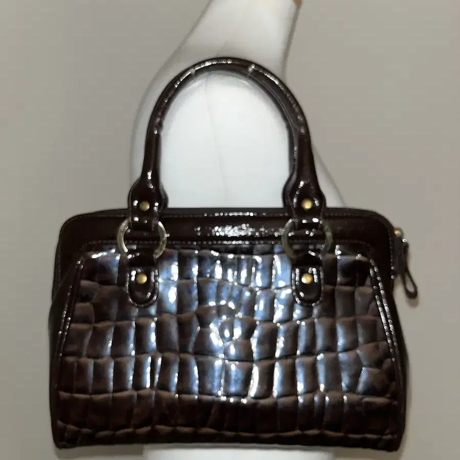 Anne klein square brown bag