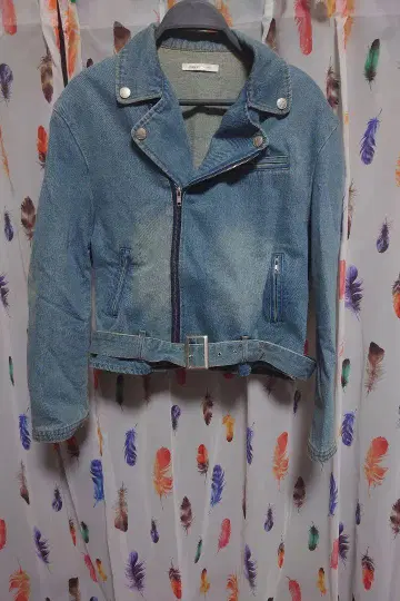 merryjenny/메리제니/라이더스 데님 자켓/라이트 블루