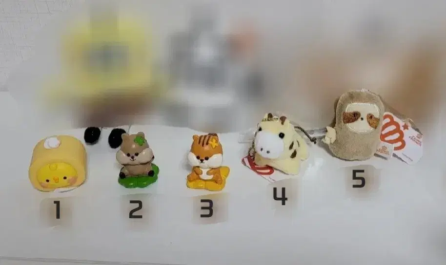 각종 미니 인형 및 피규어 (일괄)