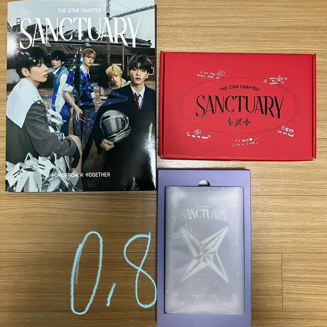 (급처) 투바투 생츄어리 개봉 앨범 1set 양도