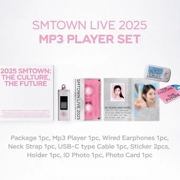 SMTOWN LIVE 2025 MP3 PLAYER 레드벨벳 웬디 분철