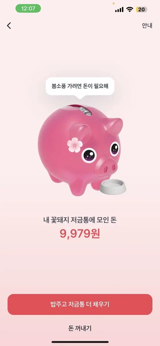 토스 꽃돼지 키워주신분 1000원 입금해드립니다.