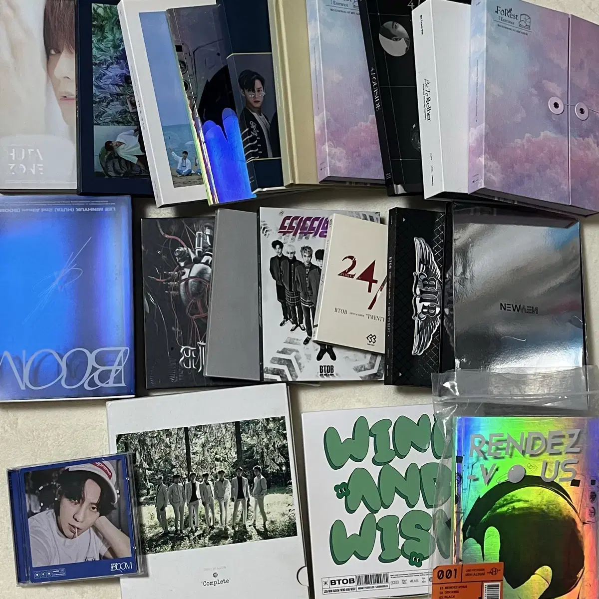 BTOB album unsealed seo eunkwang lee minhyuk changsub im hyunsik pny leesung jae solo4u jewel japan 1st album