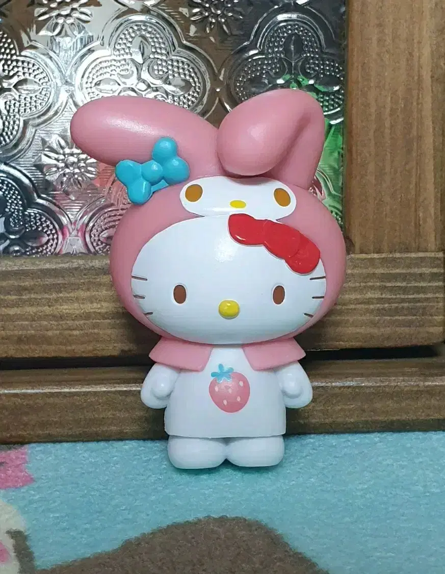 고전 해피밀 산리오 피규어 키티 마이멜로디 콜라보