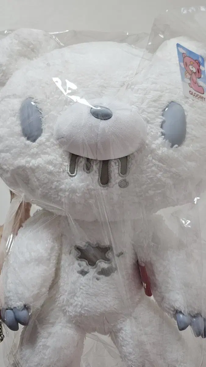 글루미베어 팝업 대형인형 화이트 그레이 범용토끼