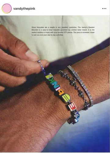 vandy the pink 목걸이 팔찌 세트