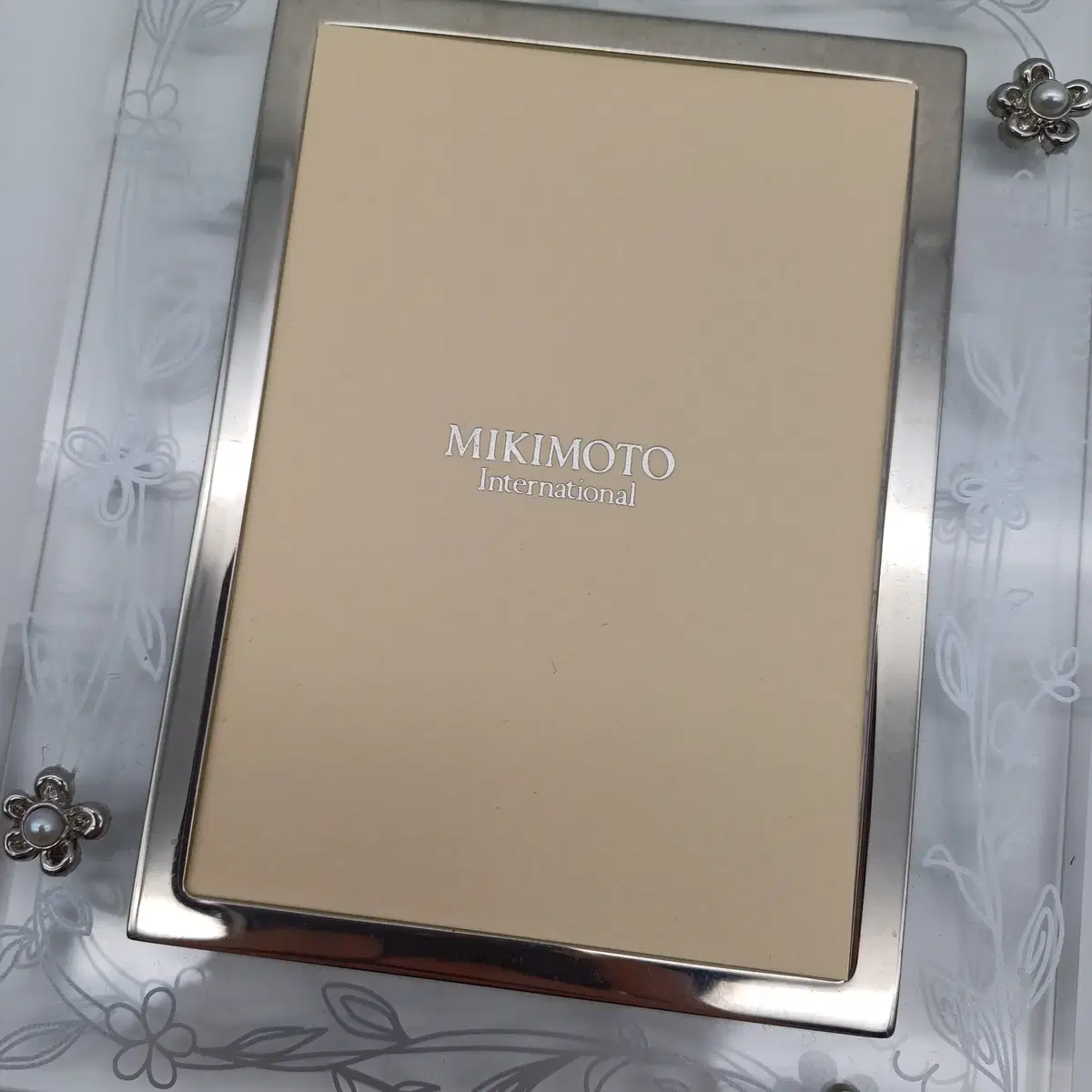 MIKIMOTO 미키모토 플라워 액자 [7240_0269-04]