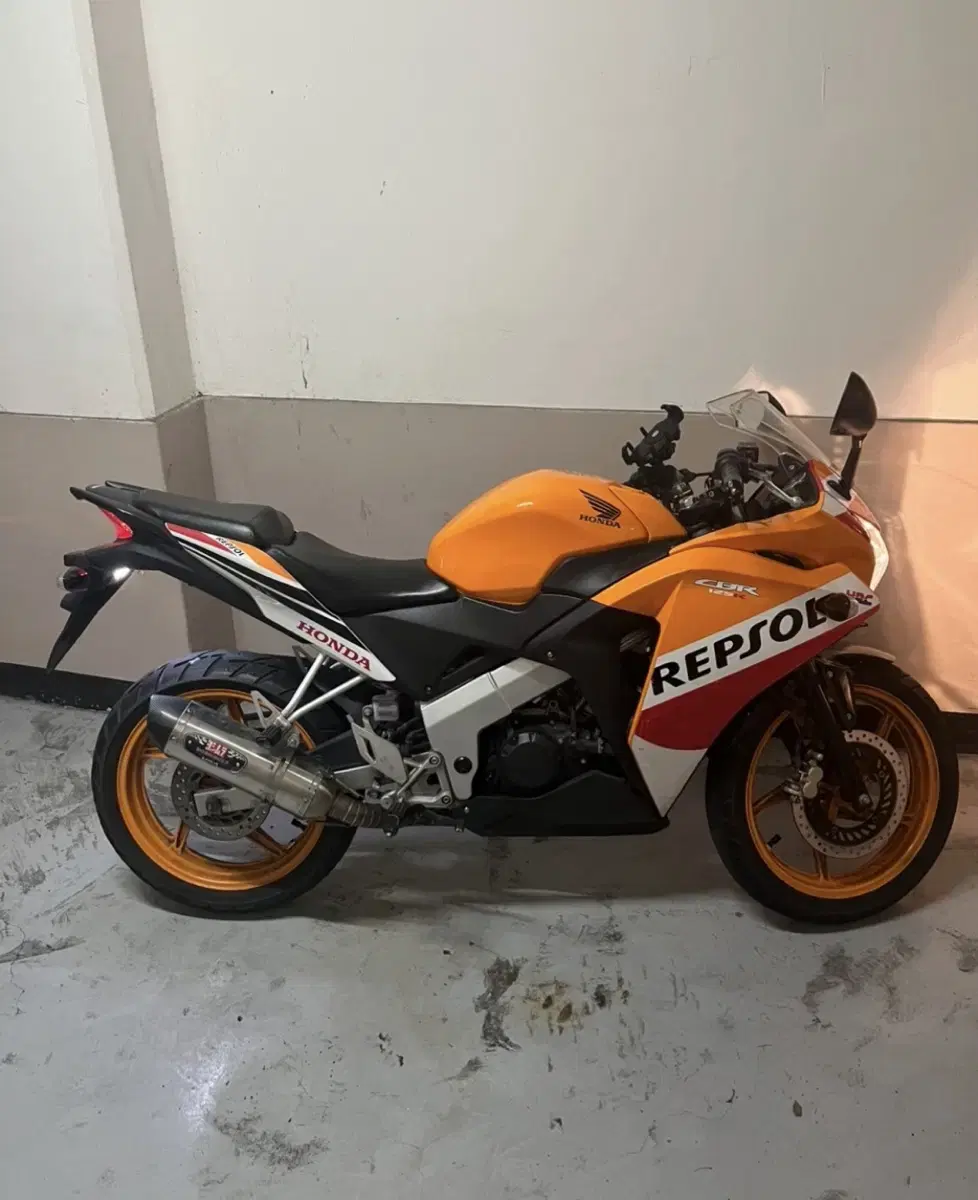 Cbr125cc 랩솔 오토바이