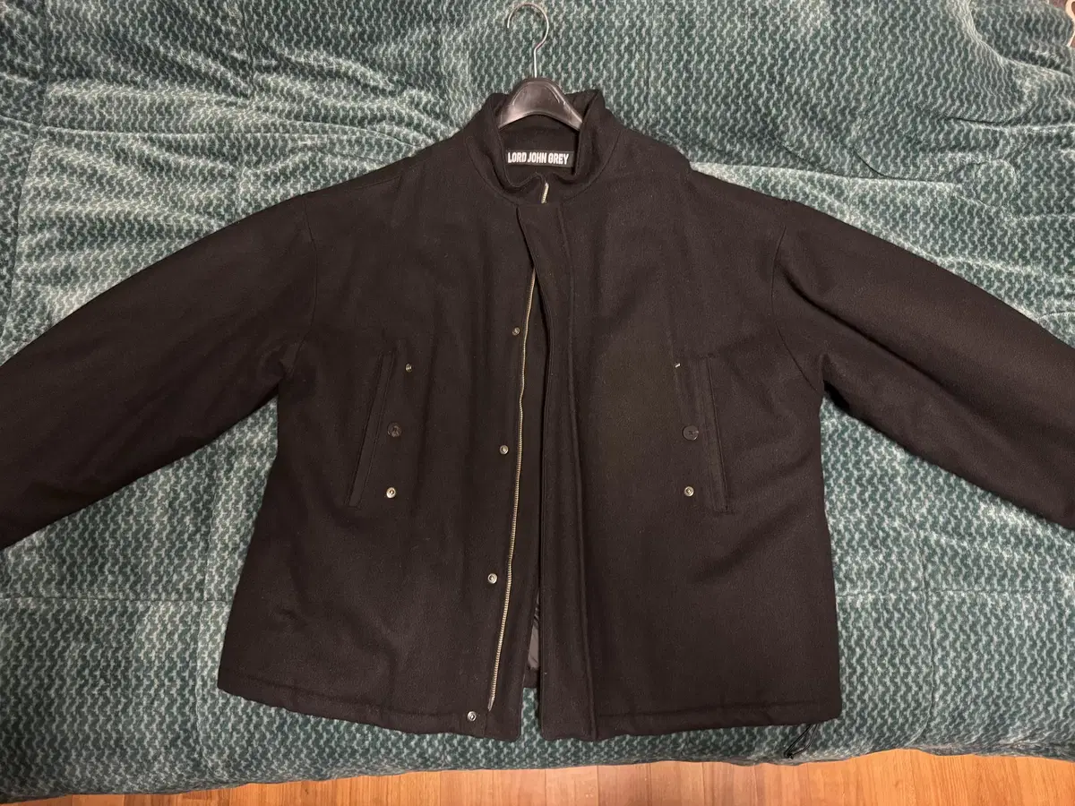 로드 존 그레이 padded wool blouson black 블랙
