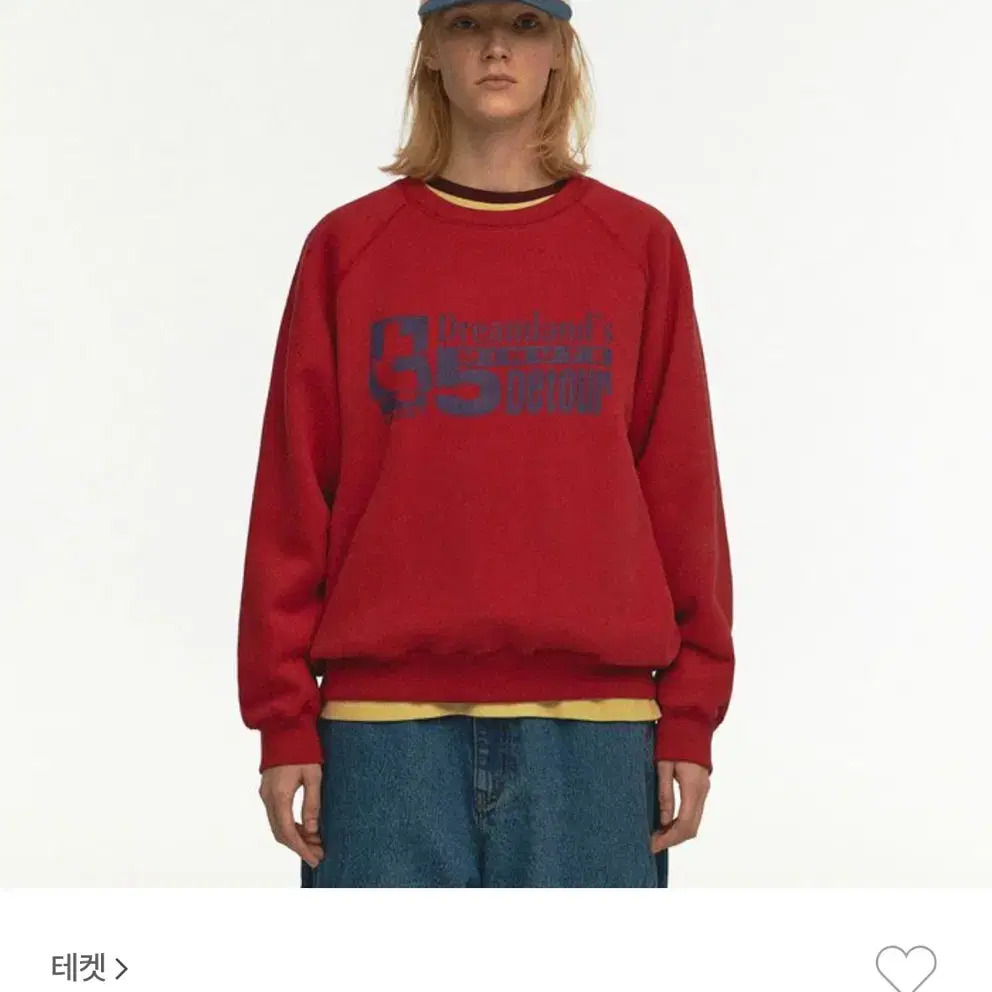 테켓 Minute Sweatshirt Red