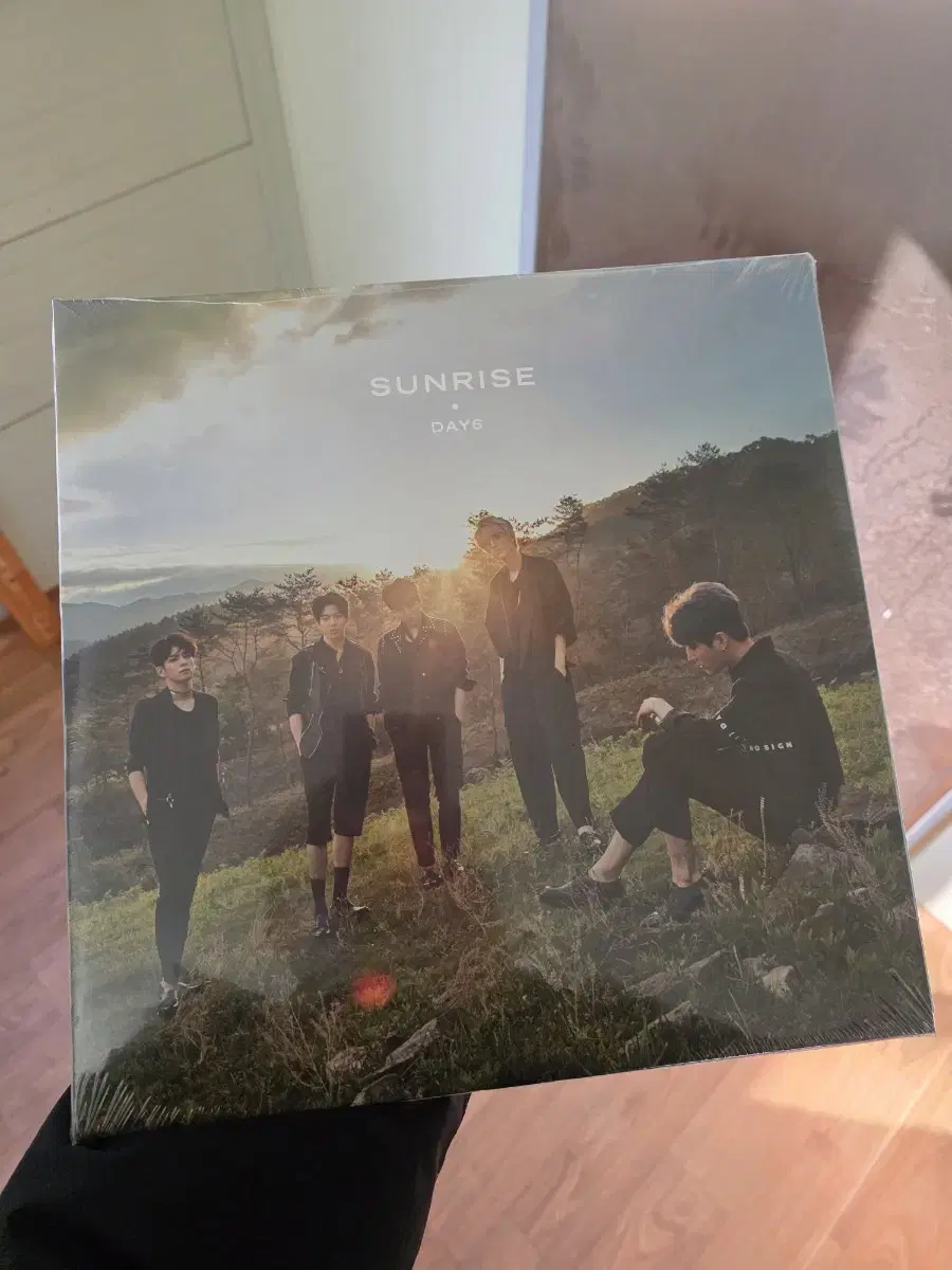 데이식스 sunrise 미개봉 lp 판매합니다(연핑크)