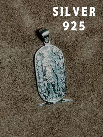 SILVER 라 프로비던스 고대 이집트 실버 목걸이 펜던트 탑 b
