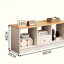 심플 TV장 거실장 가정용 예쁜거실장식장 수납장 120*30*38cm