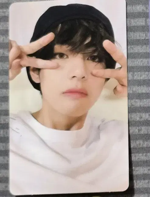 방탄소년단 뷔 태형 매직샵 머스터 포카