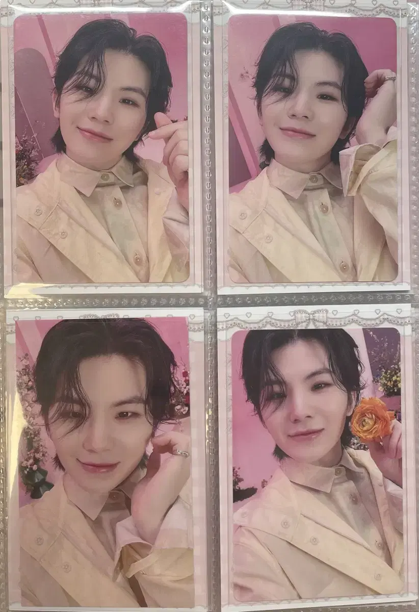 우지 탈덕 처분)세븐틴 우지 탈덕 핑크 바인더 일괄 포카 처분 1