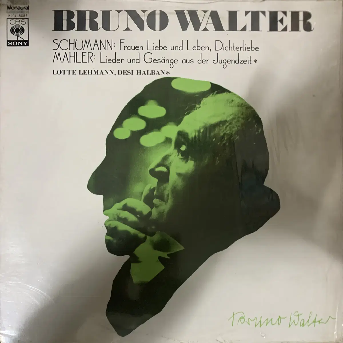 [LP] Bruno Walter-Schumann.Mahler