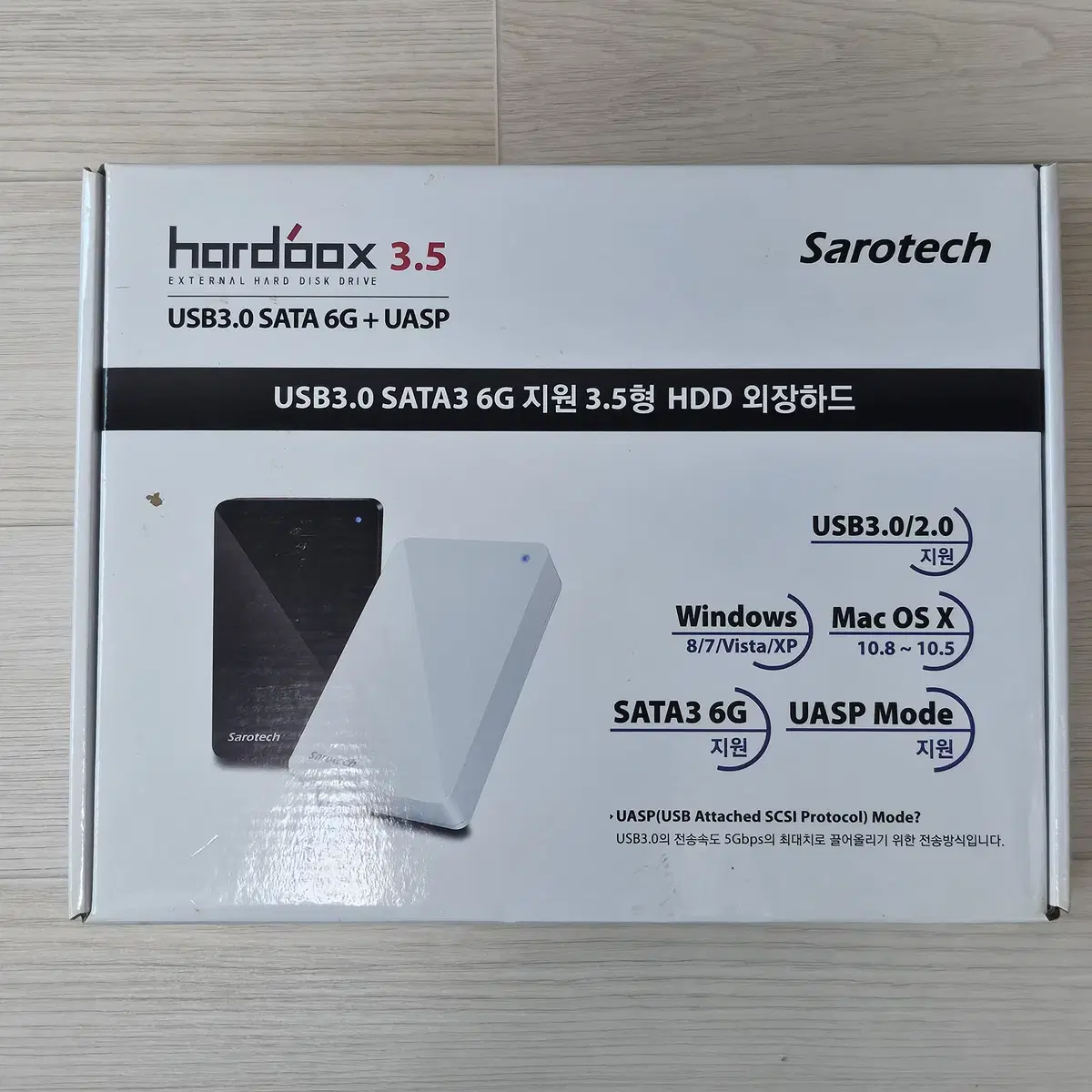 새로텍 외장하드 1분 BOX FHD-260U3 USB3.0 케이스