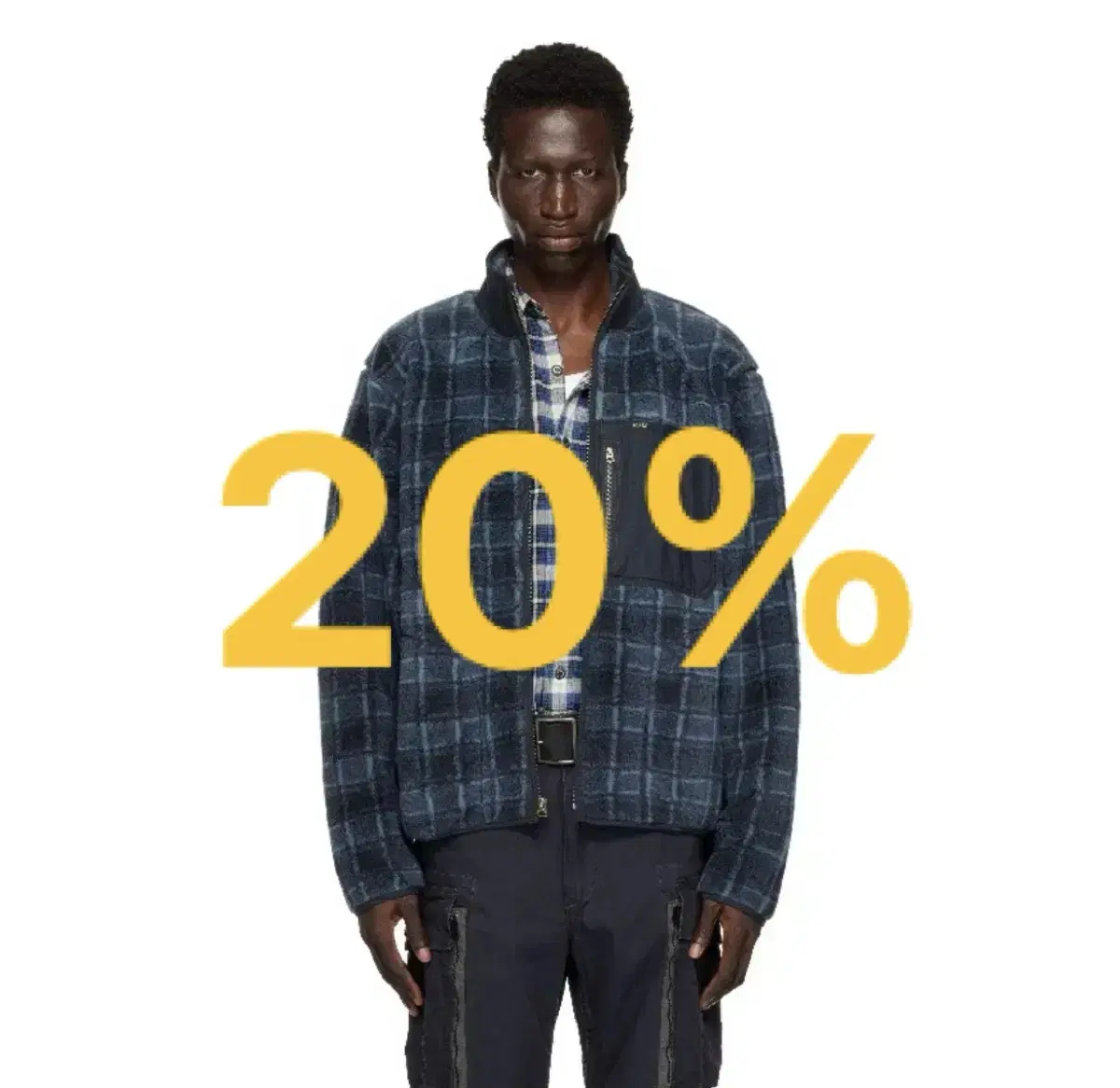 [20%할인] RRL 울 블렌드 파일 플리스 자켓 더블알엘