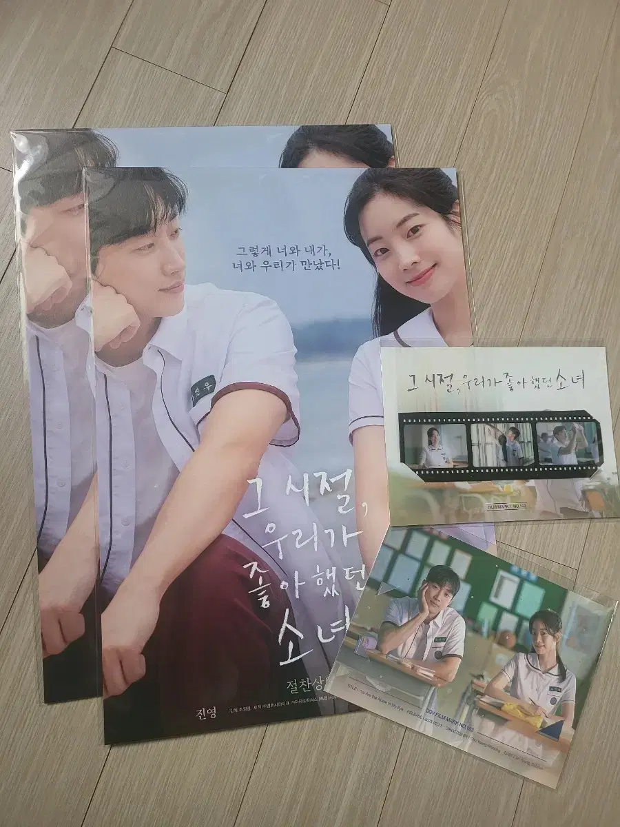 그시절 우리가 좋아했던 소녀 메인포스터 & 필름마크