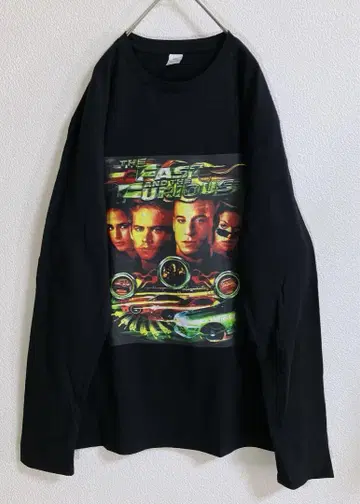 영화 와일드 스피드 긴팔 티셔츠 롱T Fast and Furious