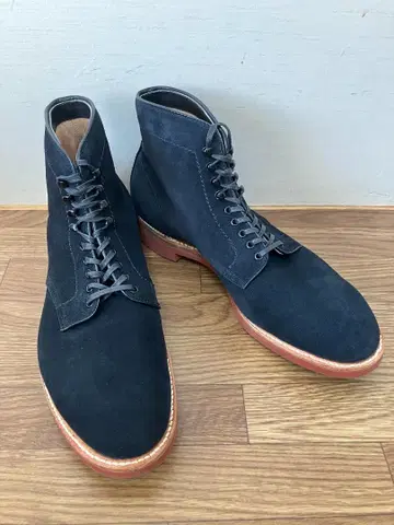 알든 올든 N3810H 네이비 스웨이드 부츠 9D