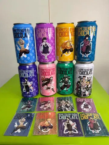 백화점 한정 귀멸의 칼날 발렌타인 캔 씰 세트