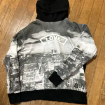 SKY-HI Optimystik 콜라보 LOVE/HATE 후드티 중고