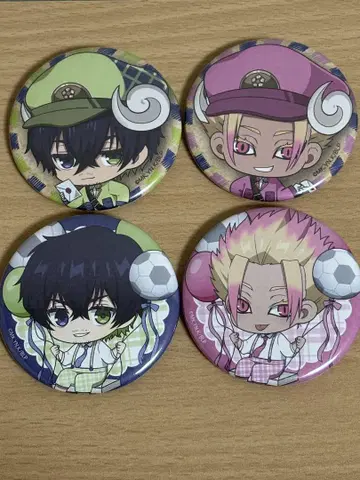 블루 록 오리바 아이쿠 사도 류세 오토도메메루 바룬코 캔뱃지 세트