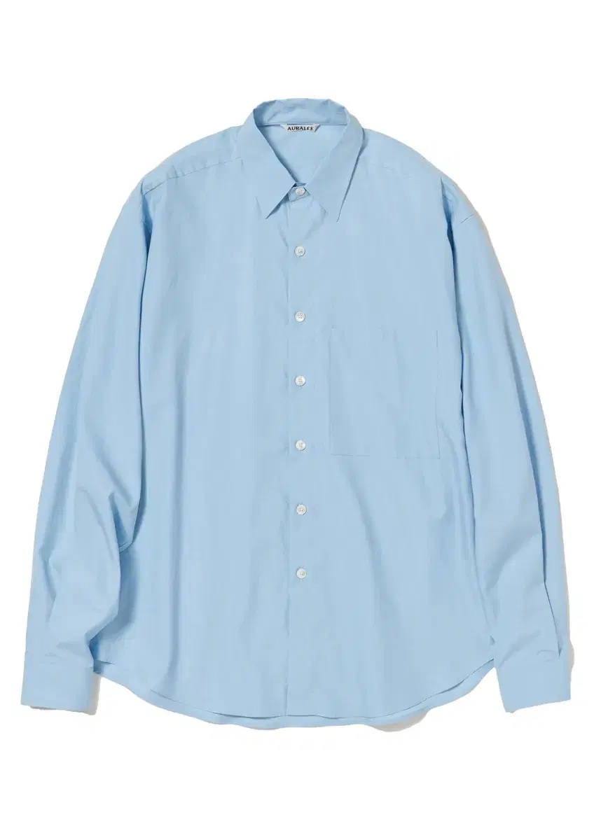 ORARI SHIRT WASHED FINX TWILL SHIRT SAX BLUE
