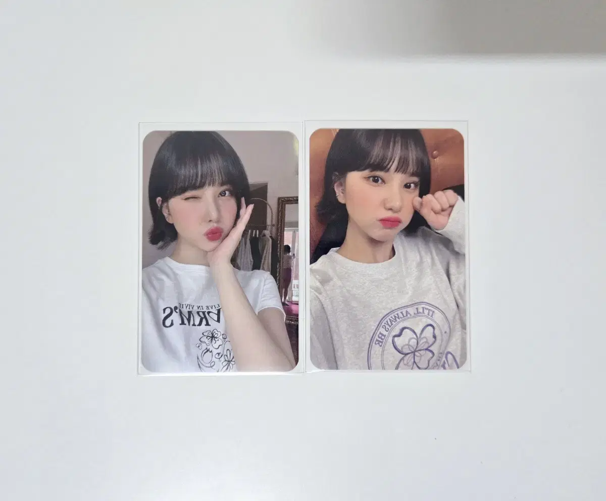 여자친구 비비지 포카 일괄 양도 소원 예린 은하 유주 신비 엄지 참스