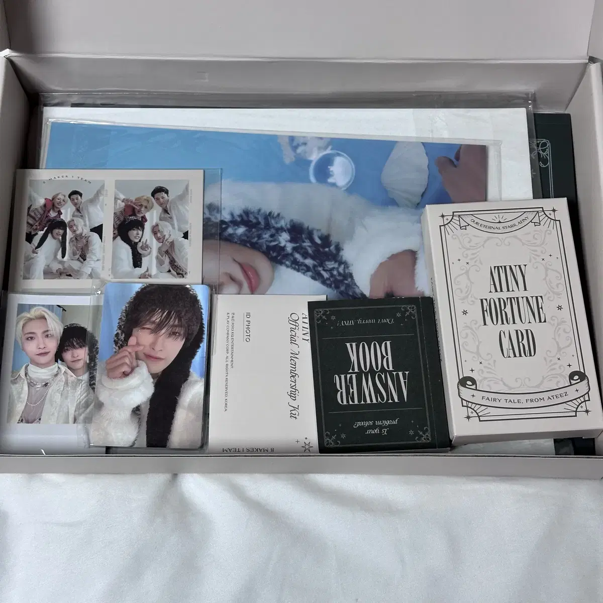 ateez メンバーシップキット4期セット　2023年 ATEEZ Official 2023 Fanclub 4th (4기) Membership Kit