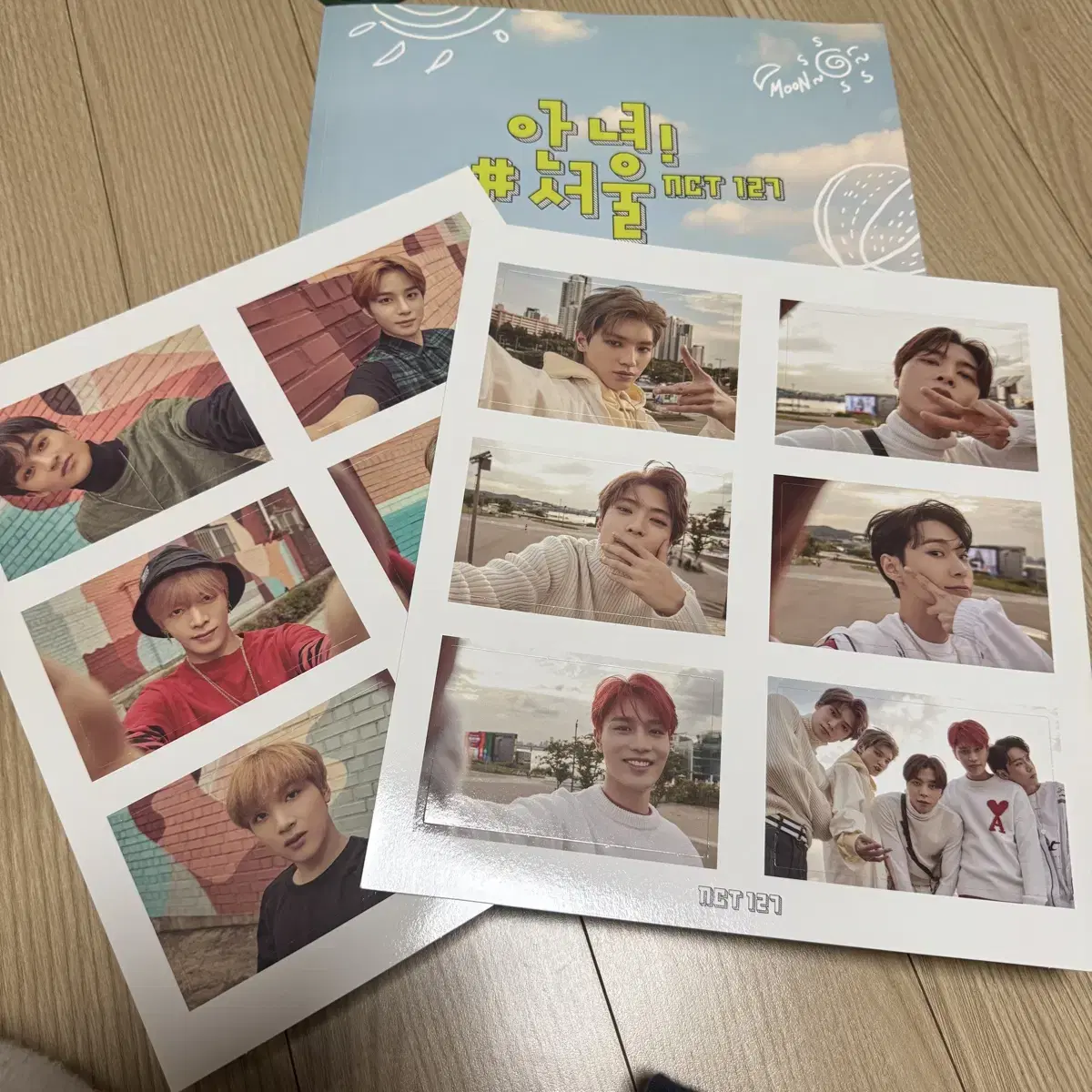 엔시티 nct 127 포토북 안녕 서울 포카 dvd