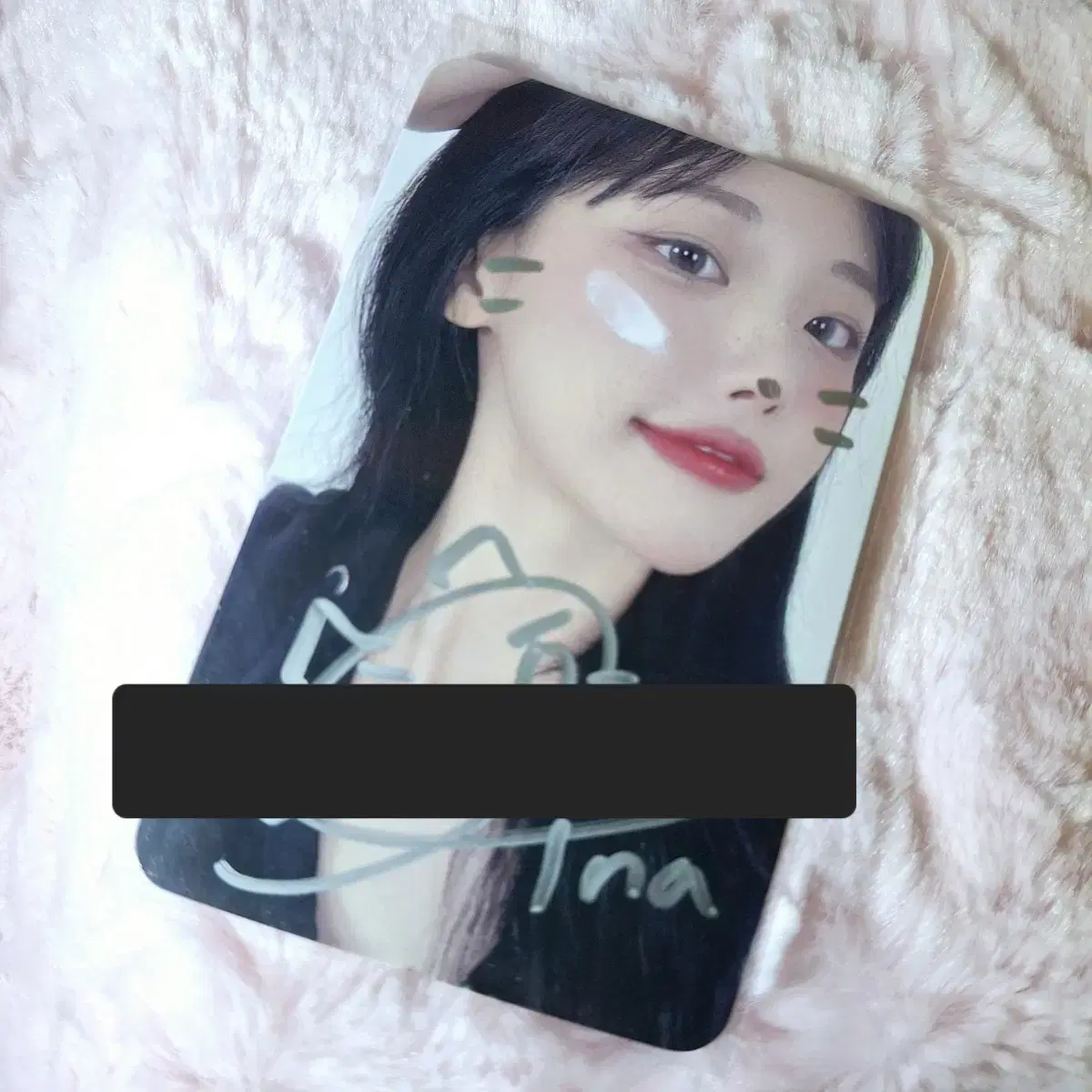 Qwer 히나 싸인 포카 당첨자 미공포