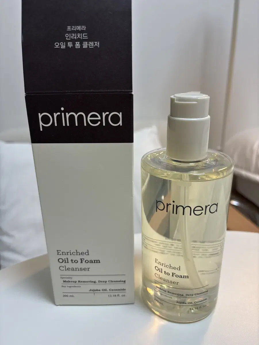 프리메라 인리치드 오일 투 폼클렌저 390ml