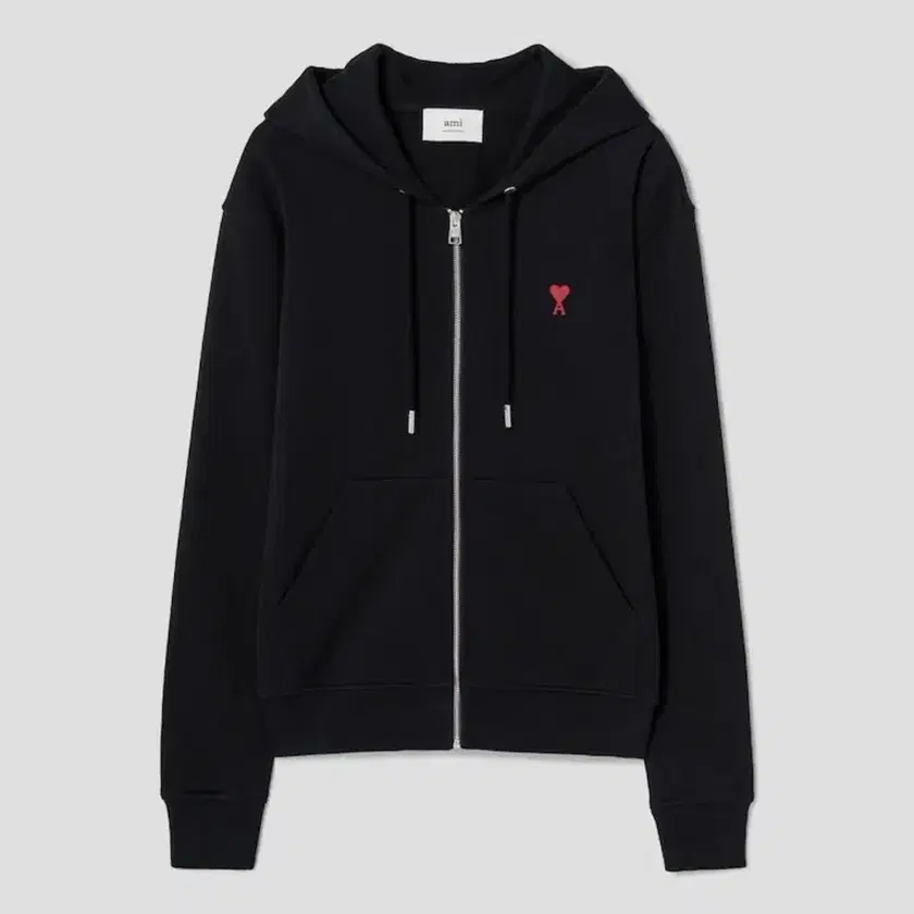★AMI★刺繍ロゴHOOD ZIP UP (KOREA EXCLUSIVE) ☆MUAHMUAH☆ SIGNATURE WAPPEN HOOD ZIPUP ダボっと 可愛い