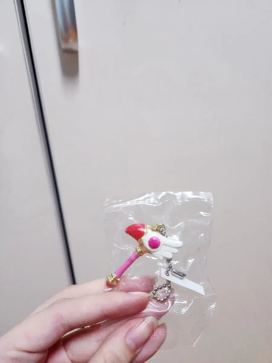 카드캡터사쿠라 카드캡터체리 닭봉,별봉 키링 새상품
