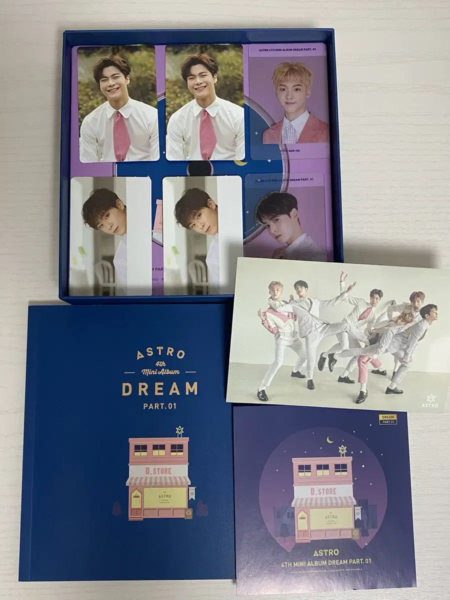 아스트로 미니4집 드림 앨범 판매 + 포카