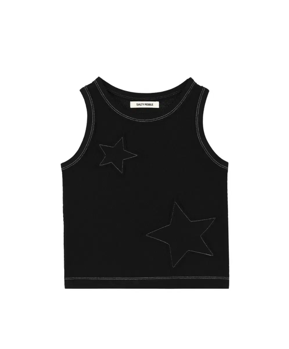 솔티페블 나시 슬리브리스 민소매 STAR SLEEVELESS