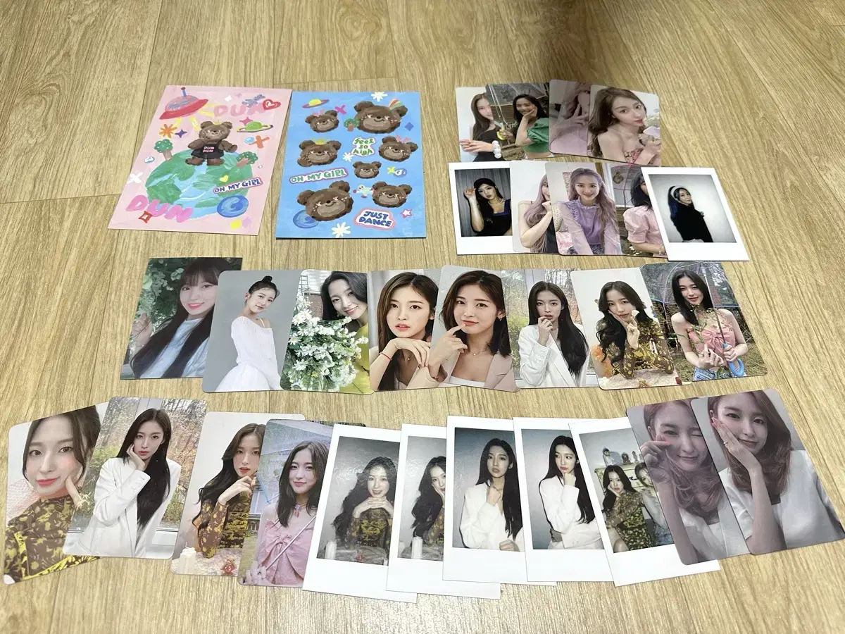 아이즈원 오마이걸 포토카드 구성품 판매 양도