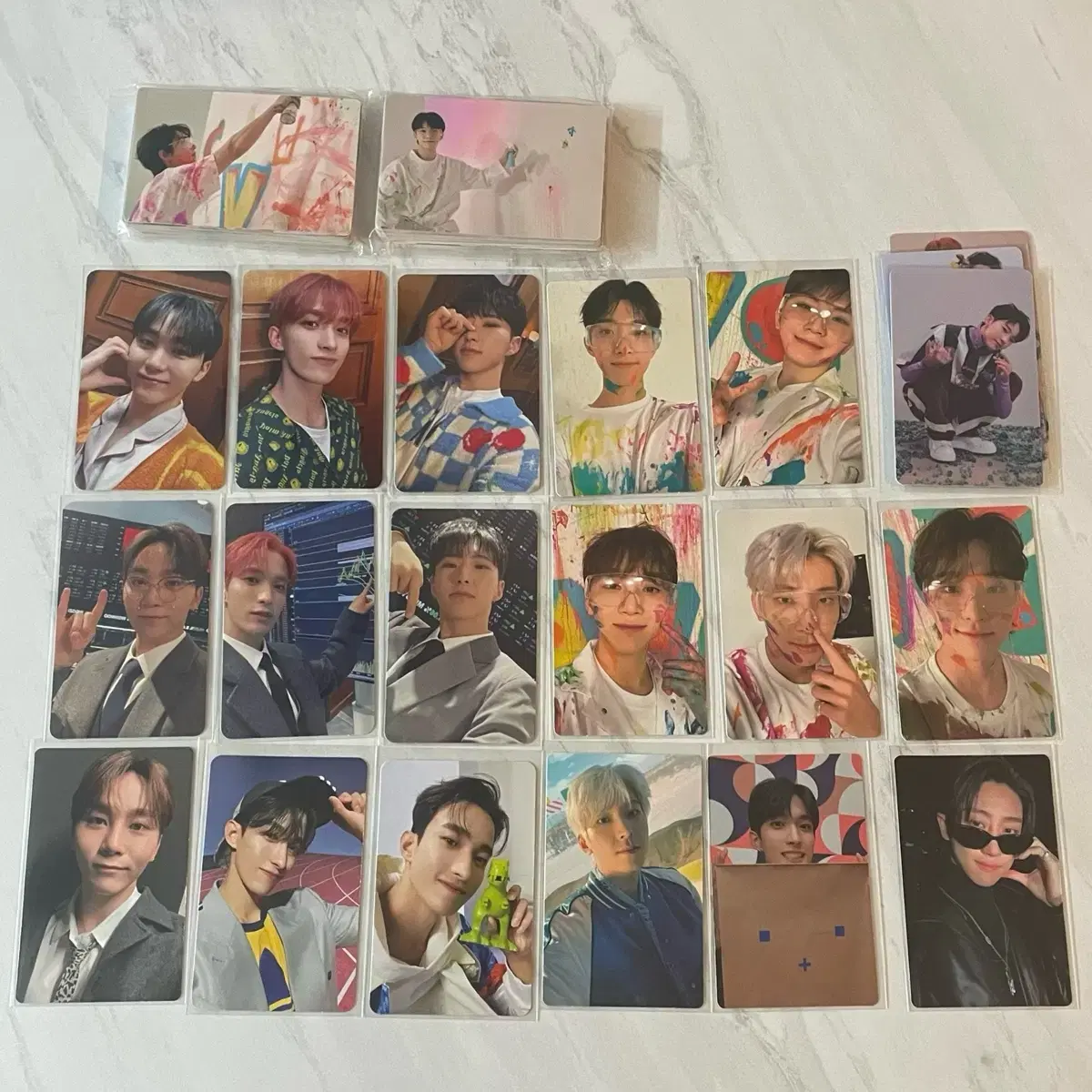 세븐틴 부석순 앨범 포카 양도 승관 도겸 호시 원우 정한 디에잇 디노