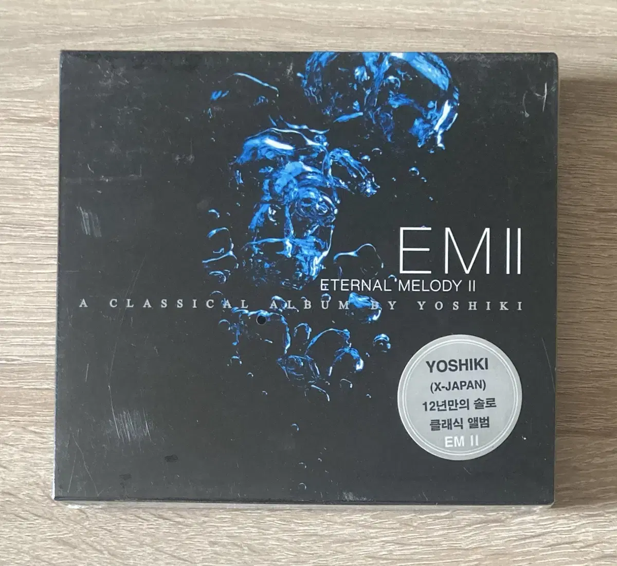 Yoshiki - ETERNAL MELODY ll 미개봉 CD 판매