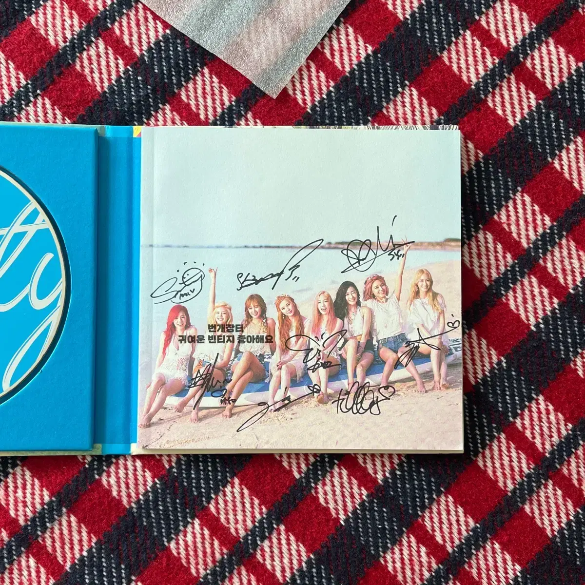 소녀시대 파티 PARTY, 완전체 친필 사인 앨범 (비매)