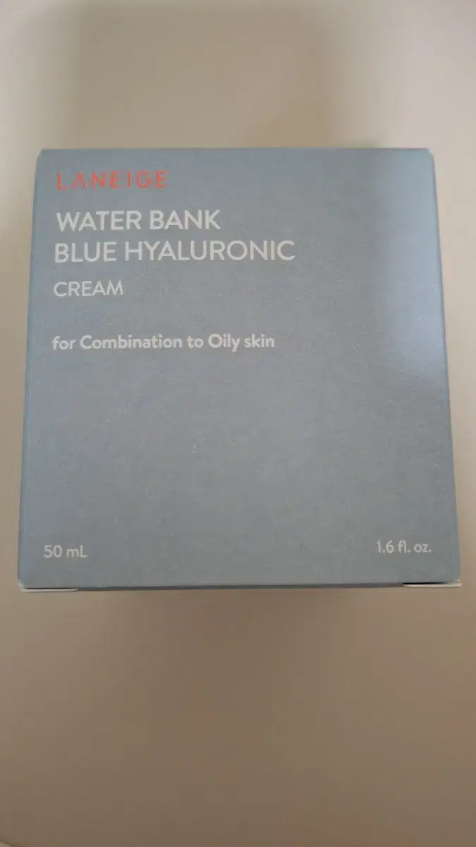 [New Product] LANEIGE Water Bank bloo Hyaluronic Cream for All Skin Types